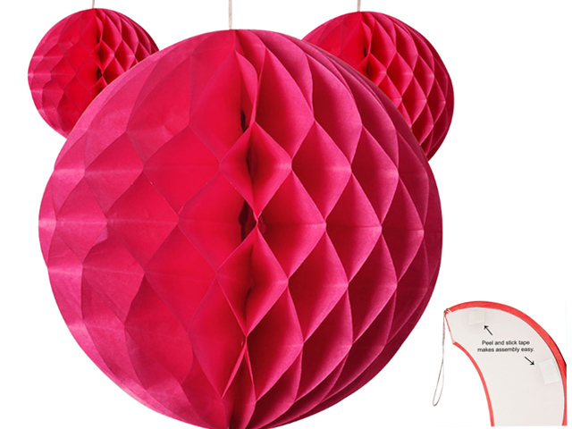 Honeycomb Tissue Paper Balls